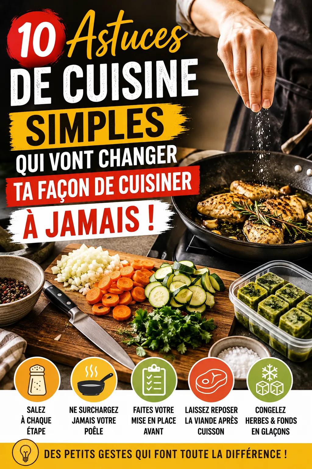 10 Astuces De Cuisine Simples Qui Vont Changer Ta Façon De Cuisiner À Jamais