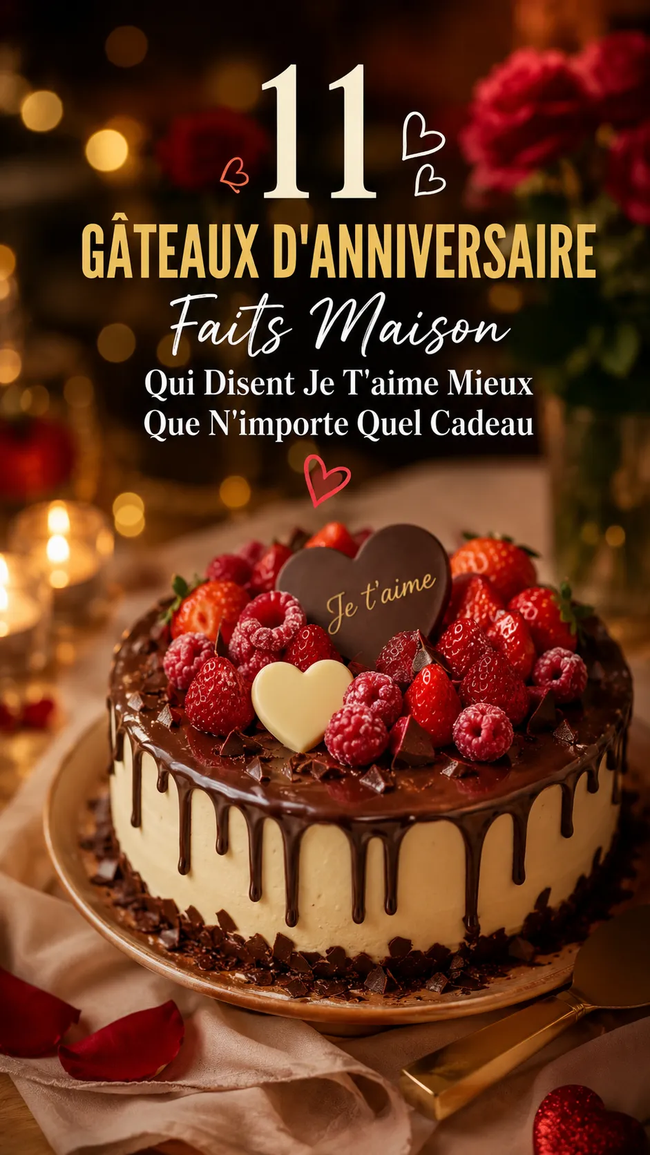 11 Gâteaux D'anniversaire Faits Maison Qui Disent Je T'aime Mieux Que N'importe Quel Cadeau