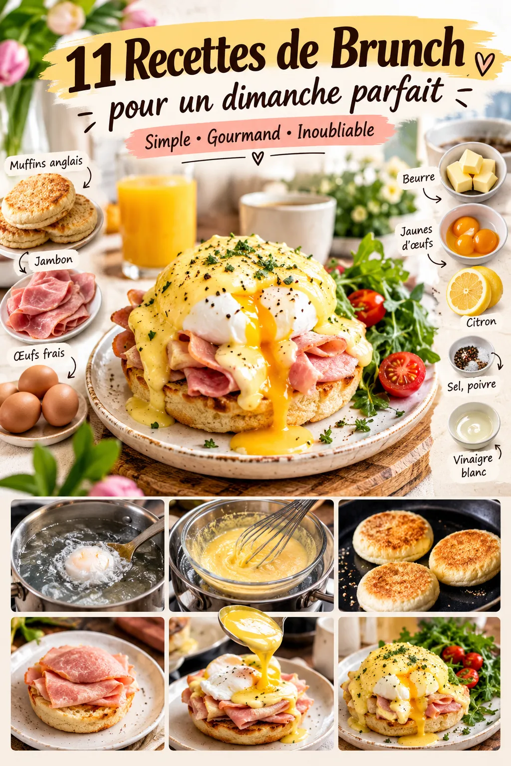 11 recettes de brunch pour un dimanche parfait