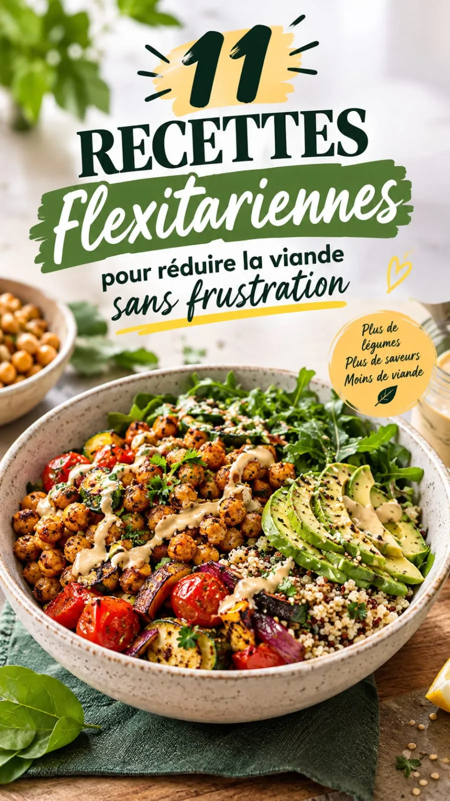 11 recettes flexitariennes pour réduire la viande sans frustration