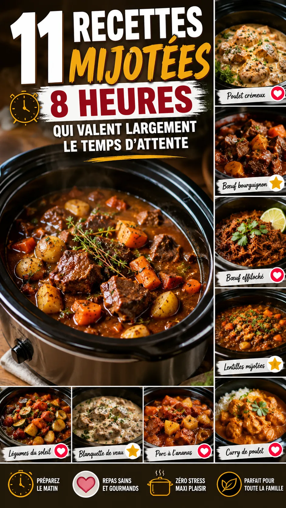 11 Recettes Mijotées 8 Heures Qui Valent Largement Le Temps D'attente