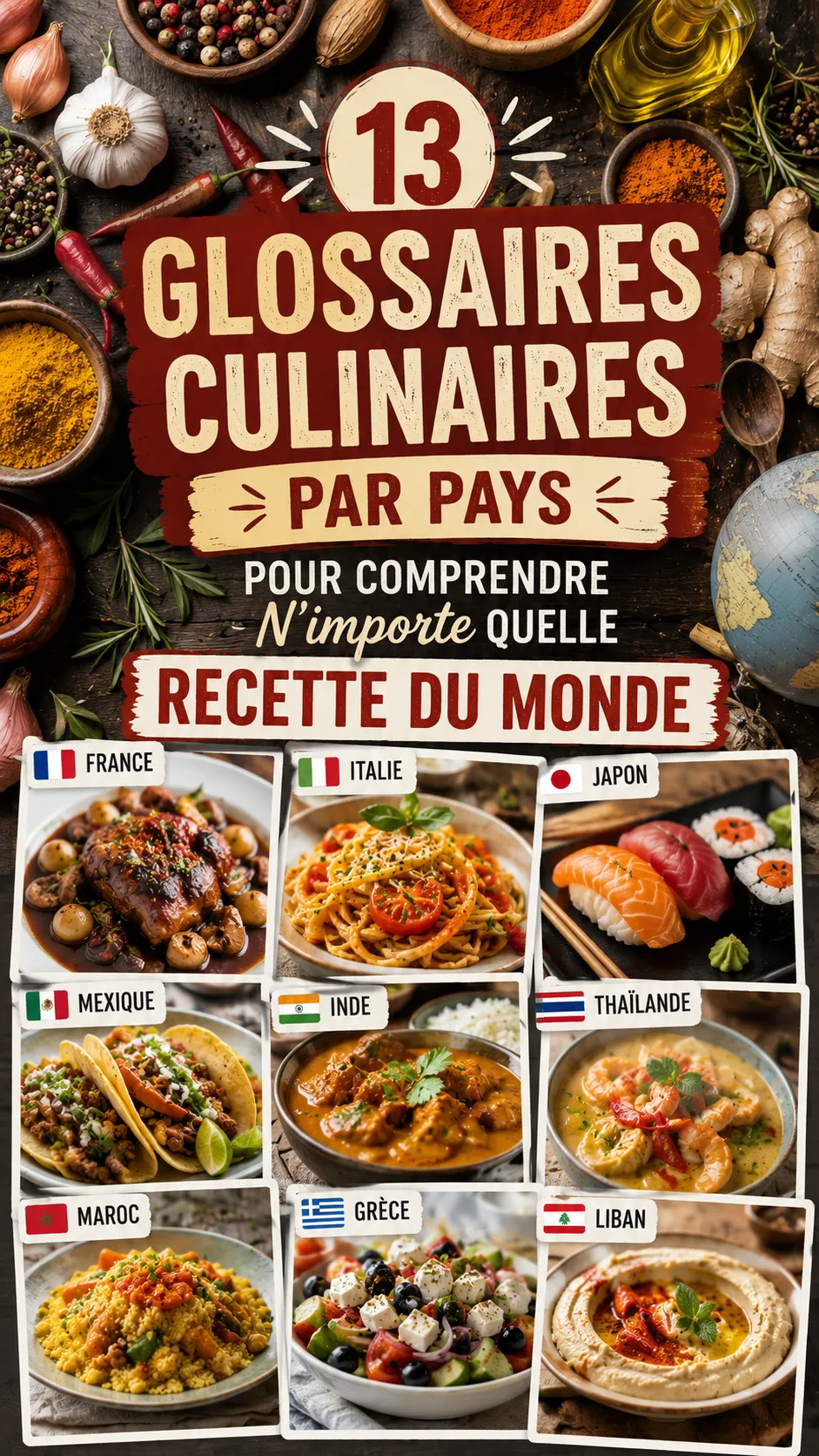13 Glossaires Culinaires Par Pays Pour Comprendre N'importe Quelle Recette Du Monde