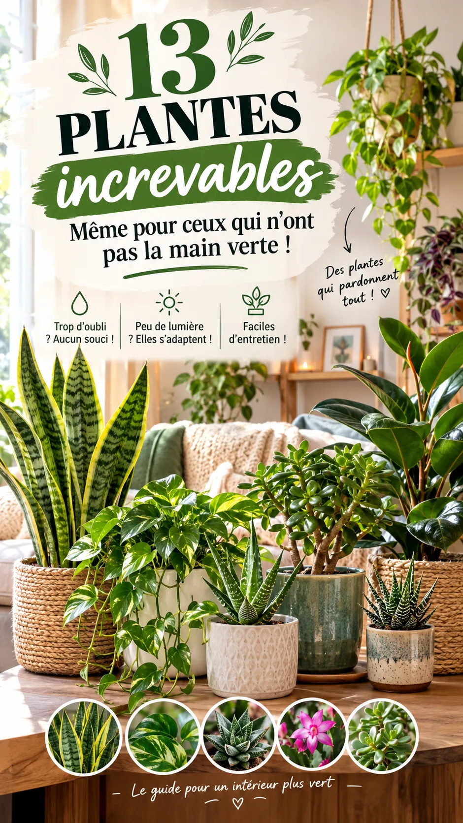 13 plantes increvables même pour ceux qui n'ont pas la main verte