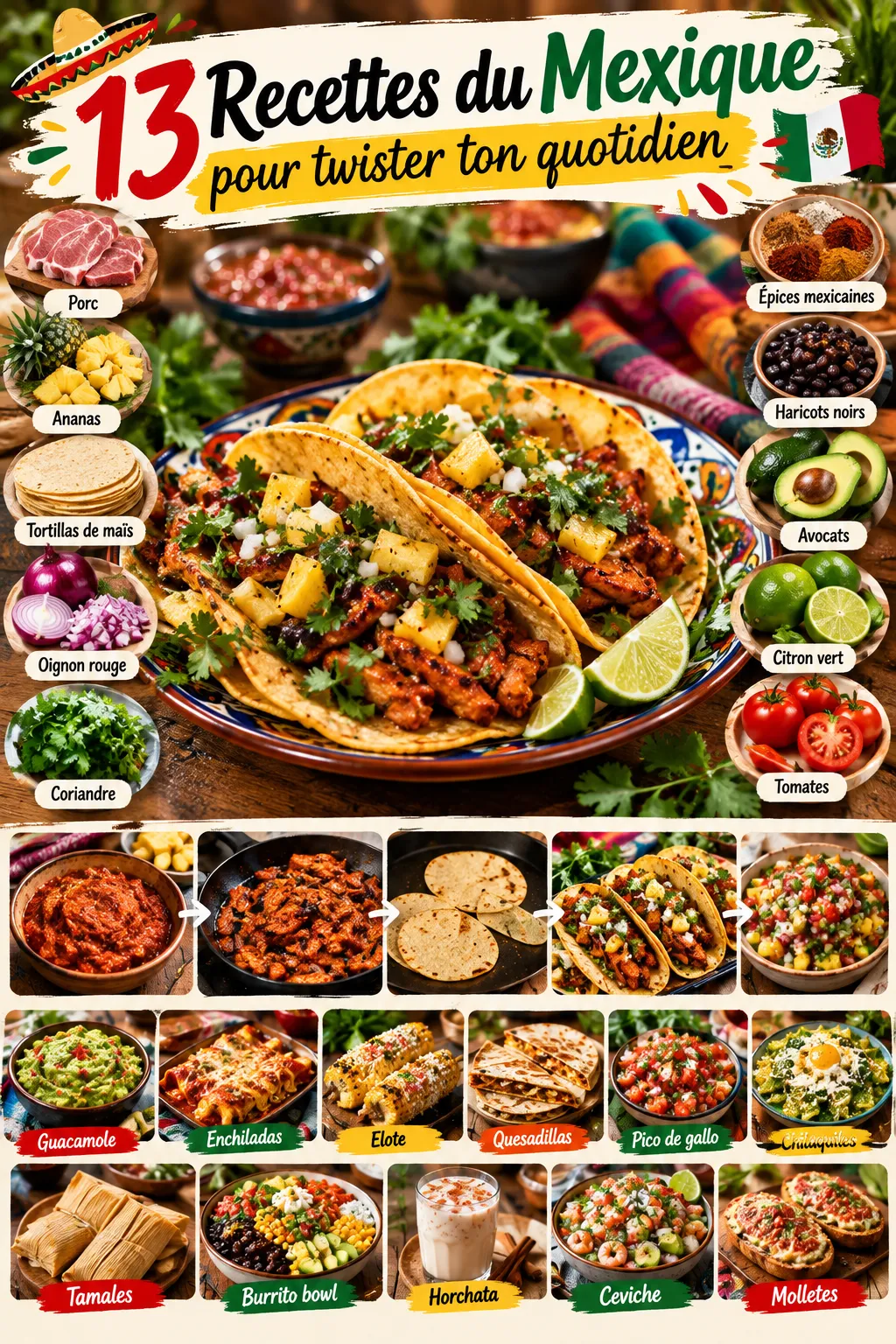 13 recettes du Mexique pour twister ton quotidien