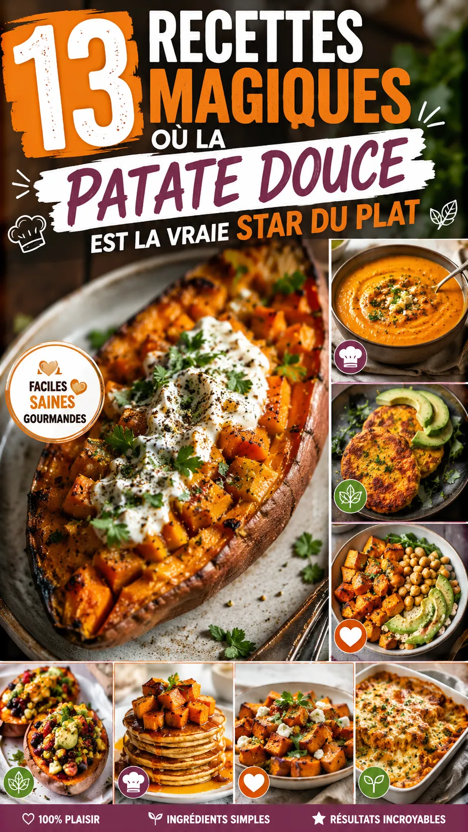 13 Recettes Magiques Où La Patate Douce Est La Vraie Star Du Plat