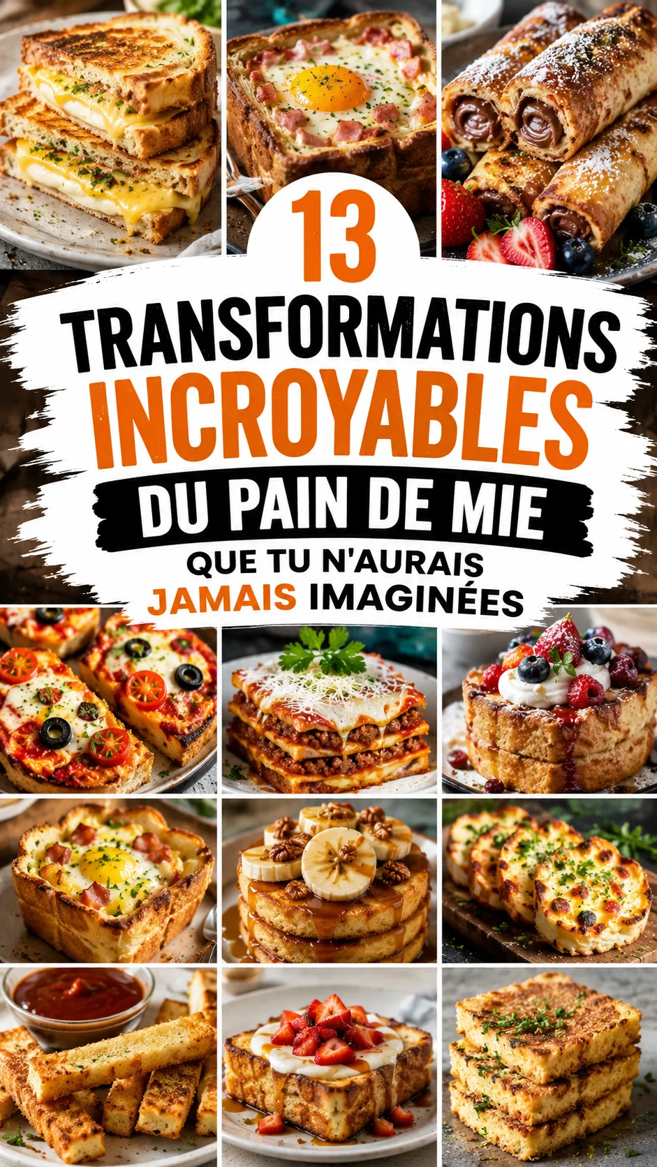 13 Transformations Incroyables Du Pain De Mie Que Tu N'aurais Jamais Imaginées