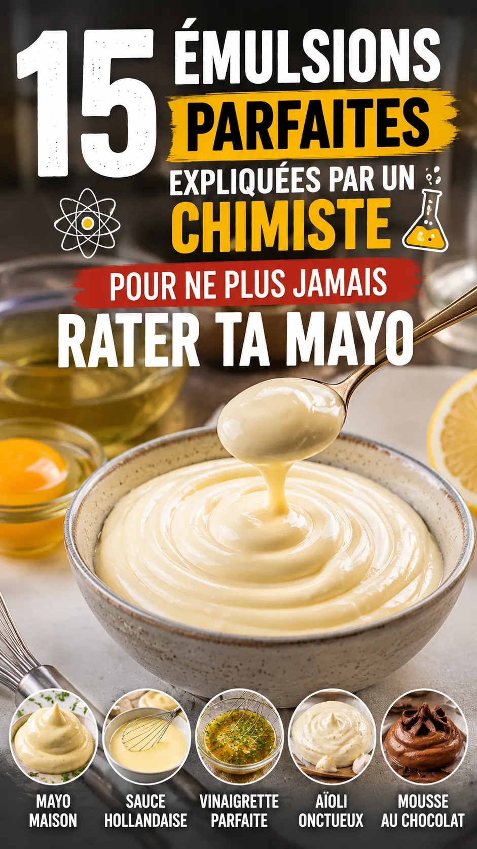 15 Émulsions Parfaites Expliquées Par Un Chimiste Pour Ne Plus Jamais Rater Ta Mayo