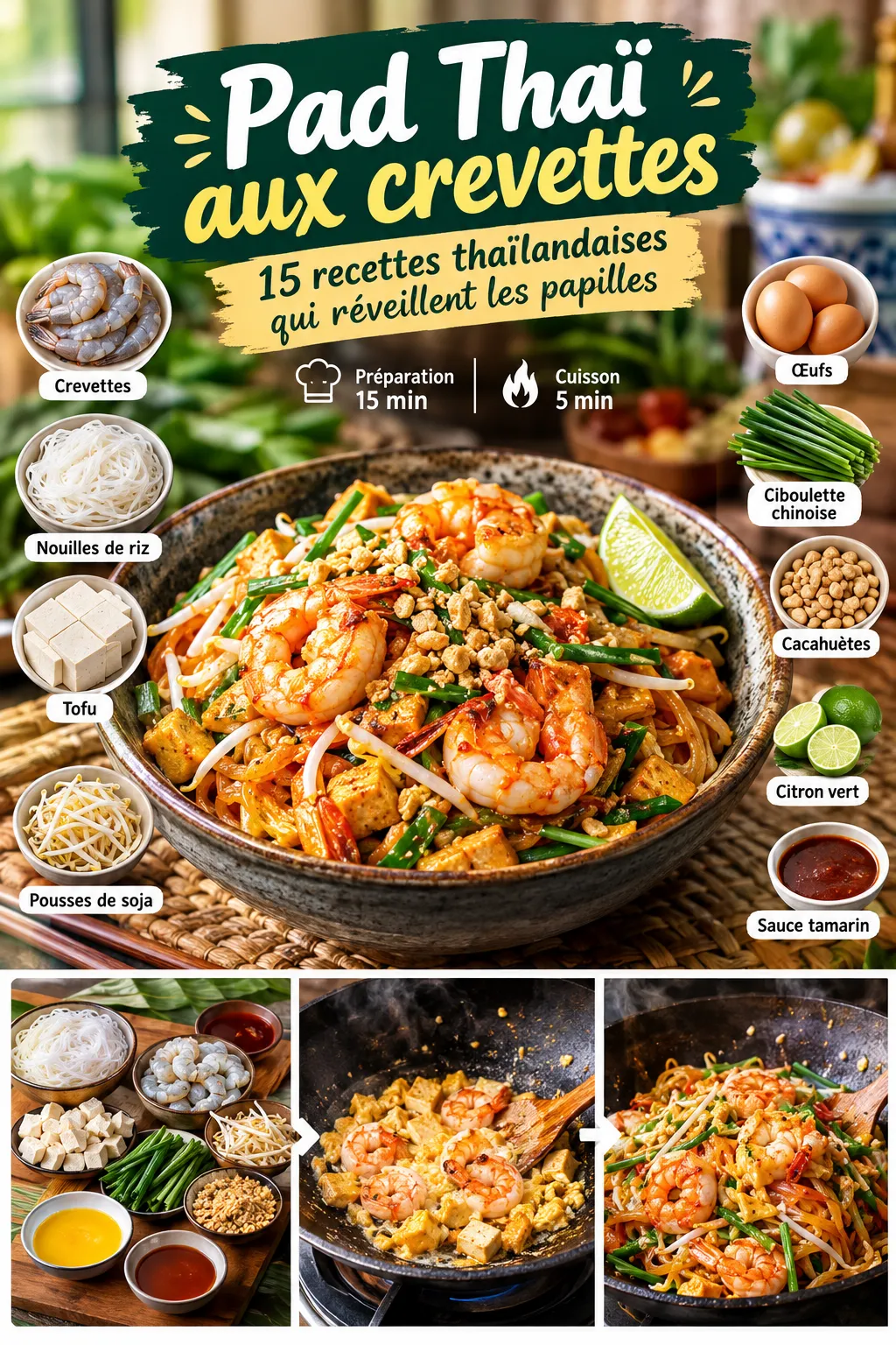 15 recettes de Thaïlande qui réveillent les papilles — le guide complet