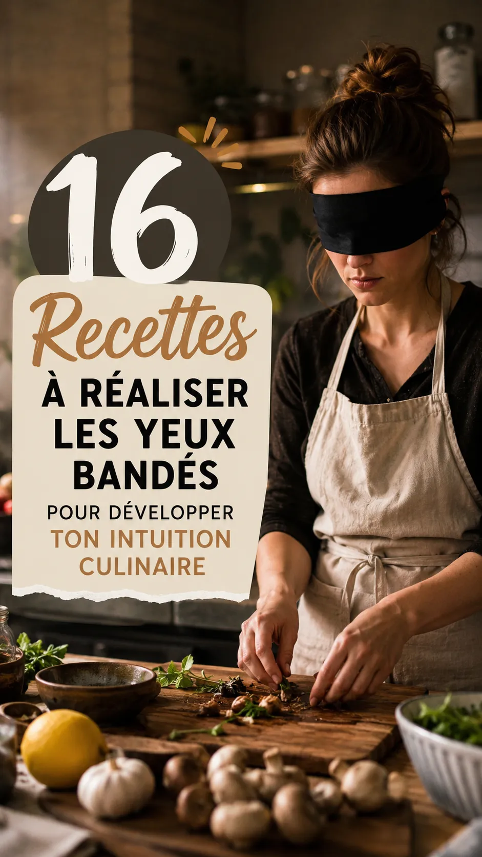 16 Recettes À Réaliser Les Yeux Bandés Pour Développer Ton Intuition Culinaire