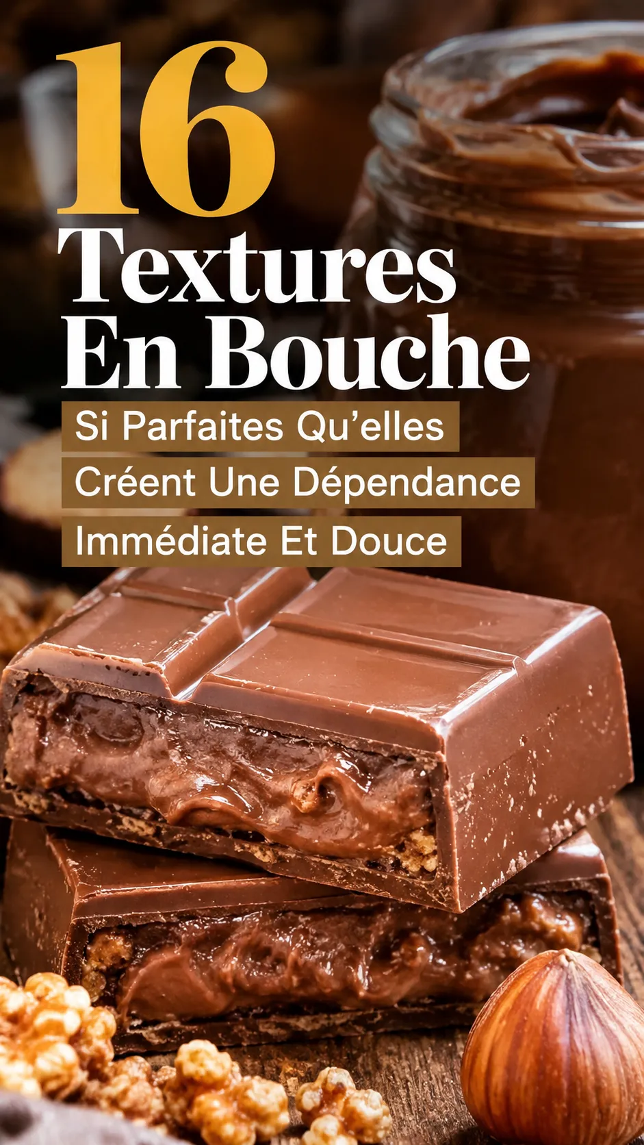 16 Textures En Bouche Si Parfaites Qu'elles Créent Une Dépendance Immédiate Et Douce