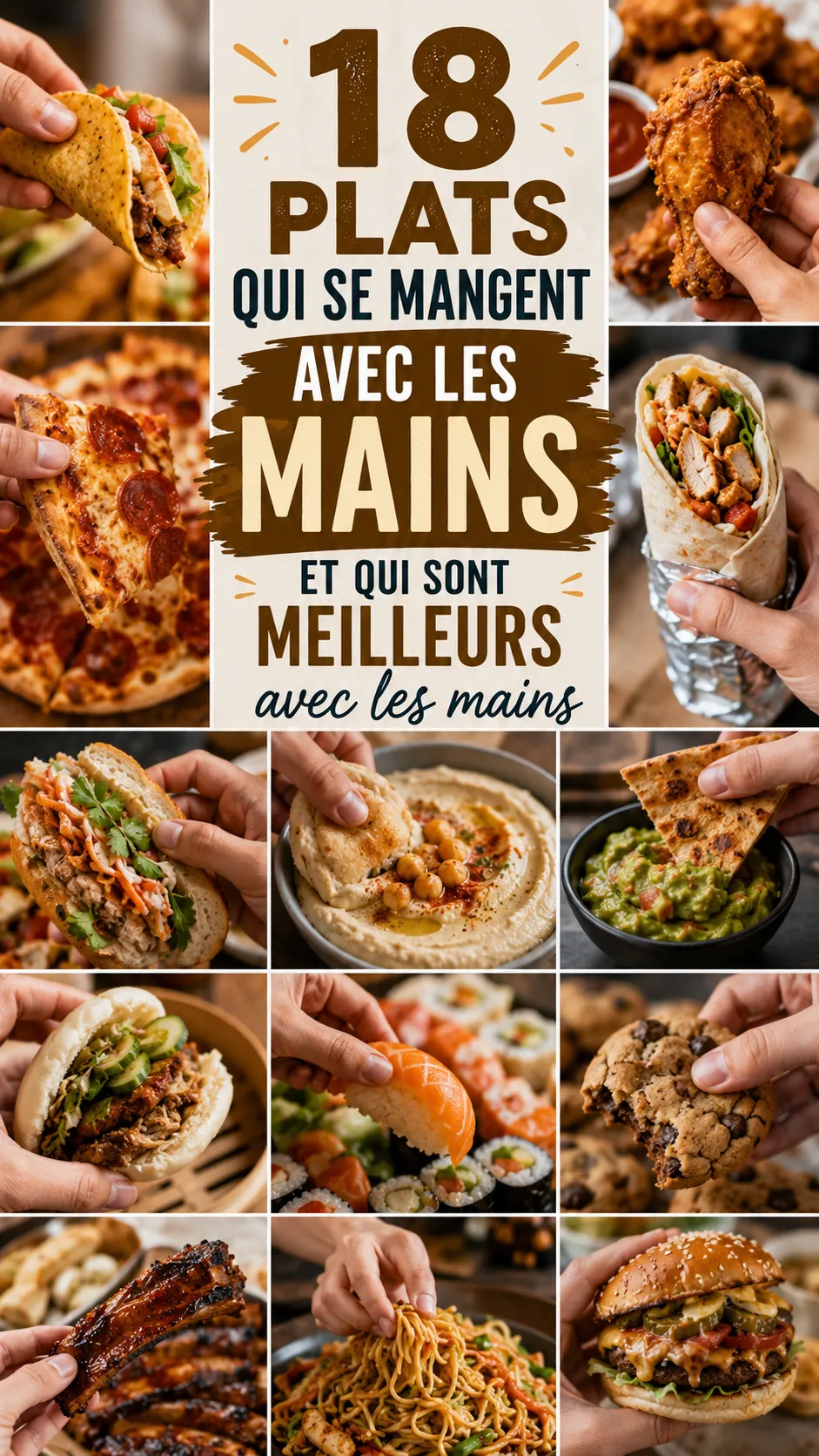 18 Plats Qui Se Mangent Avec Les Mains Et Qui Sont Meilleurs Avec Les Mains