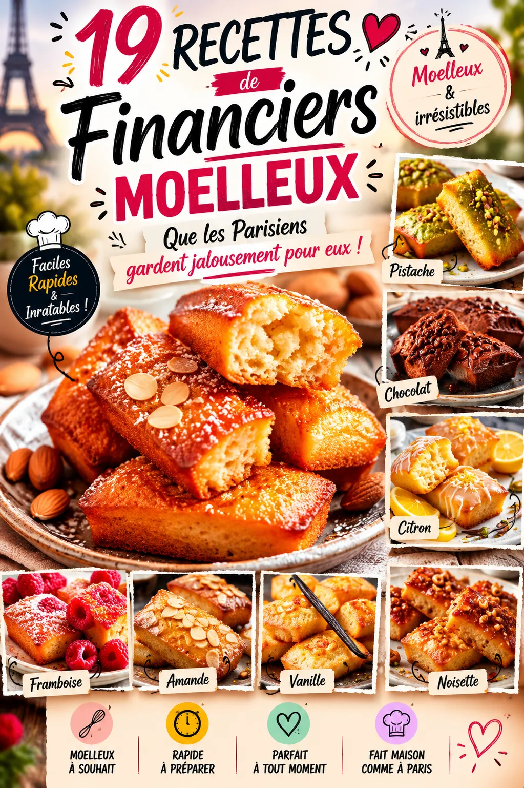 19 Recettes De Financiers Moelleux Que Les Parisiens Gardent Jalousement Pour Eux