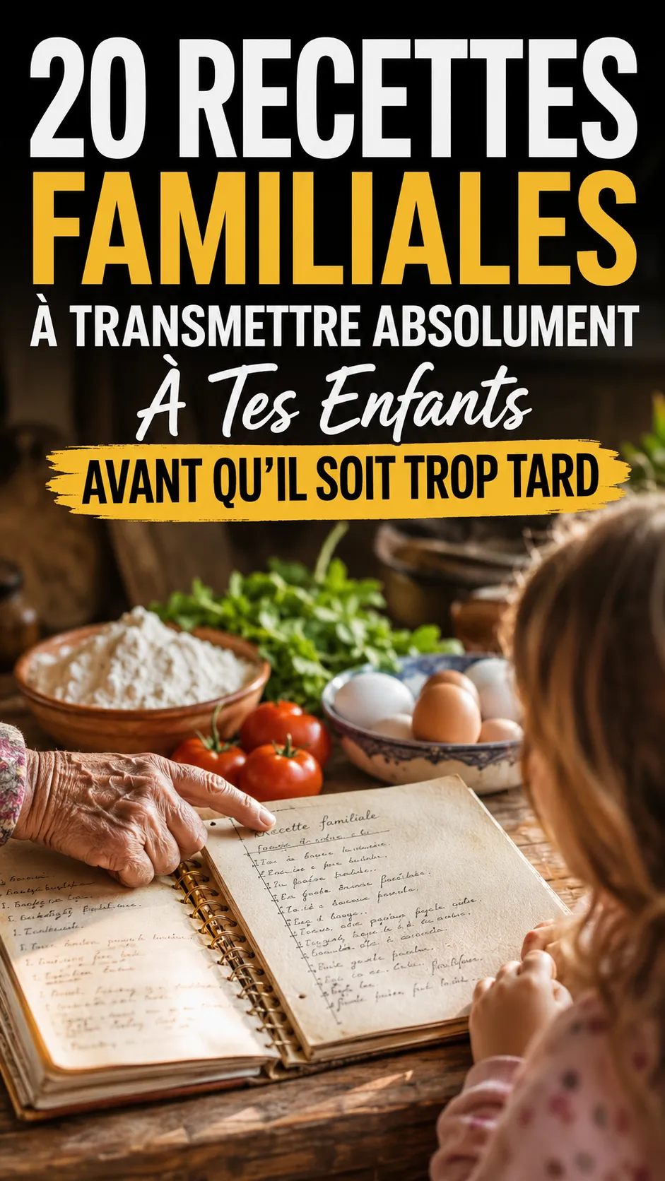 20 Recettes Familiales À Transmettre Absolument À Tes Enfants Avant Qu'il Soit Trop Tard