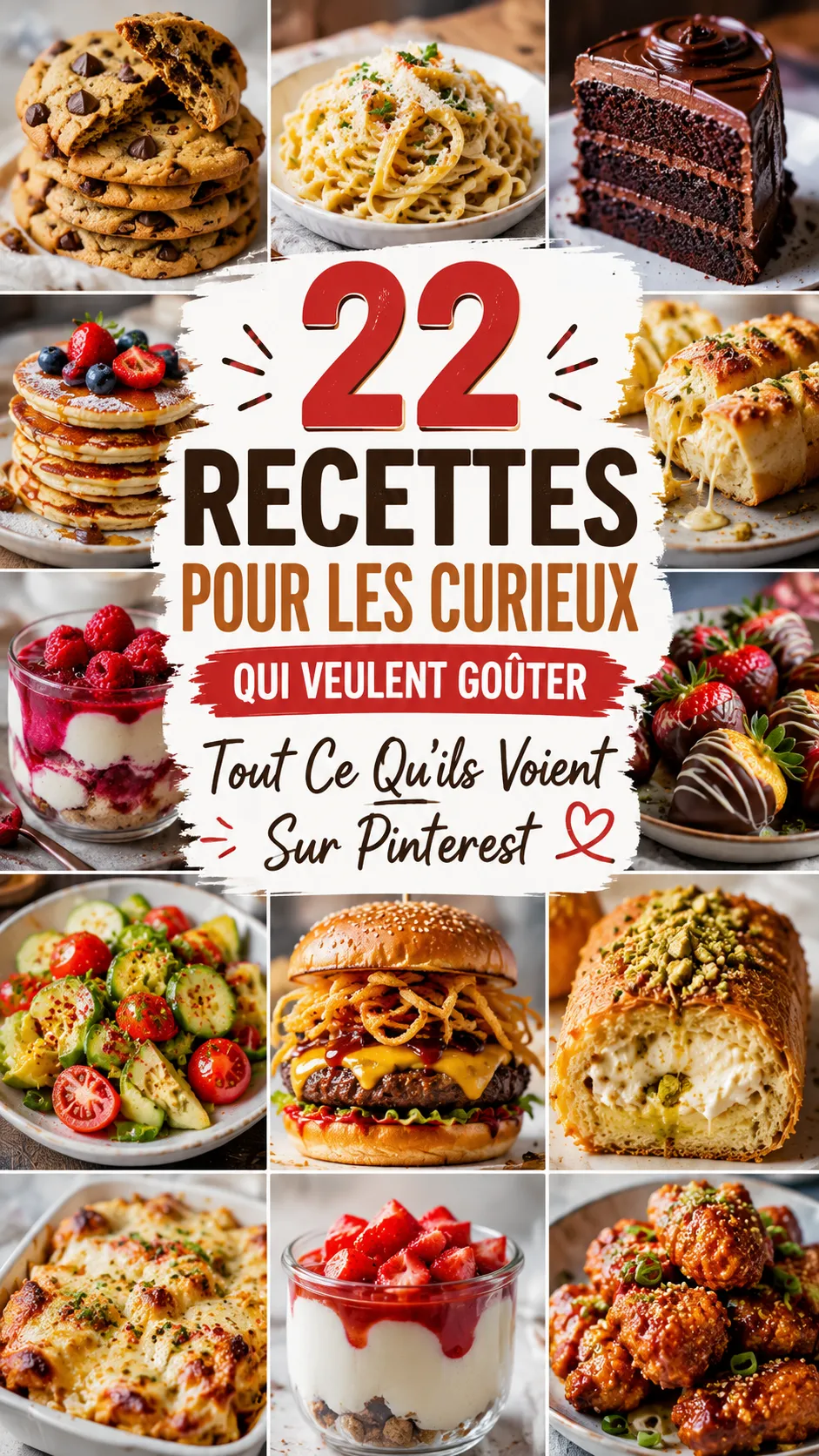 22 Recettes Pour Les Curieux Qui Veulent Goûter Tout Ce Qu'ils Voient Sur Pinterest