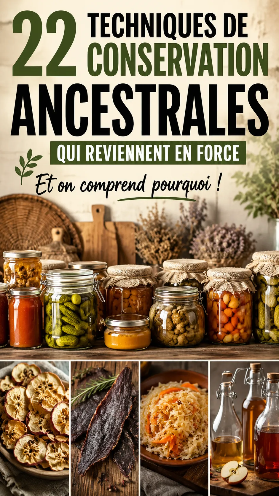 22 Techniques De Conservation Ancestrales Qui Reviennent En Force Et On Comprend Pourquoi