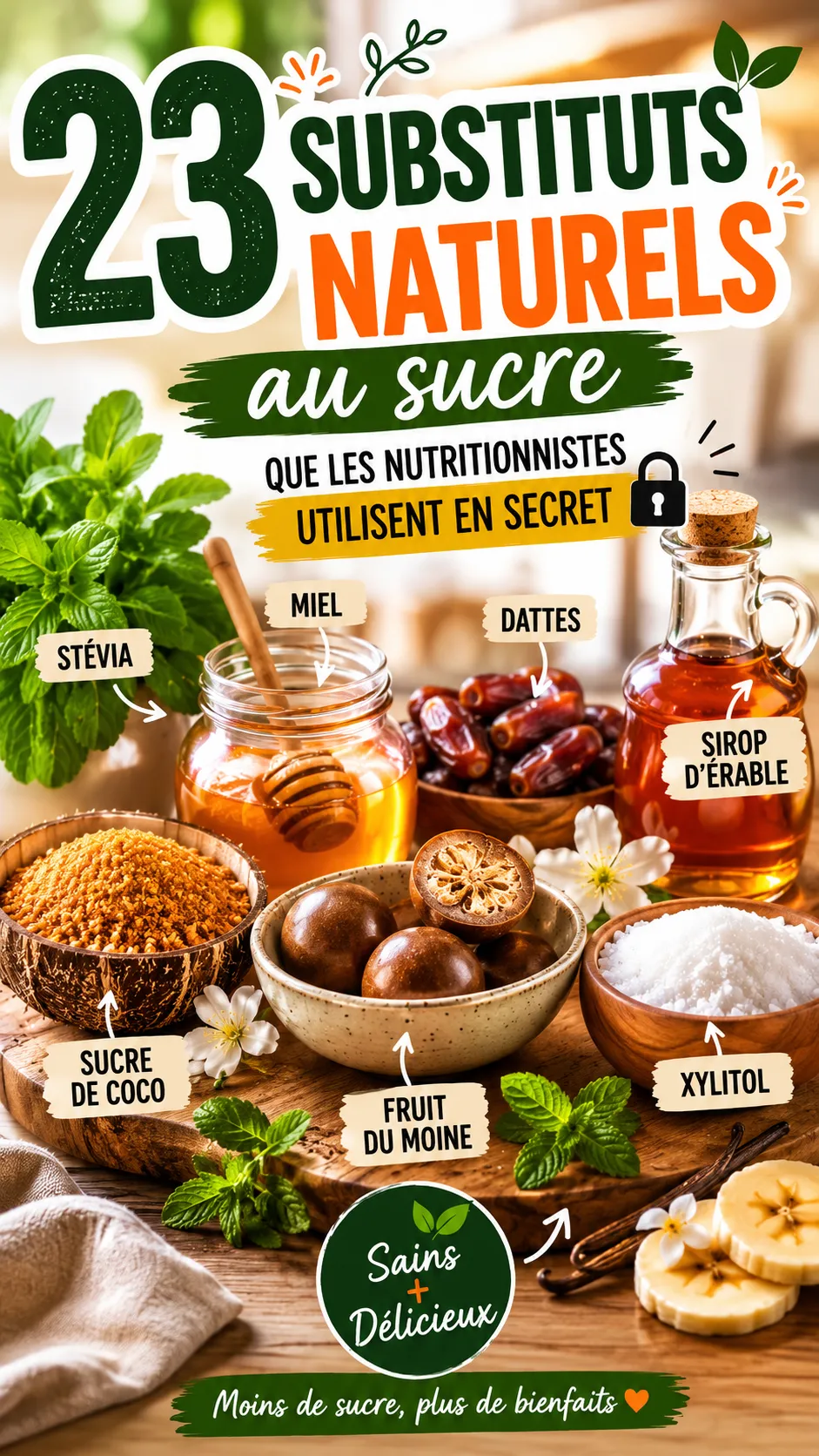 23 Substituts Naturels Au Sucre Que Les Nutritionnistes Utilisent En Secret