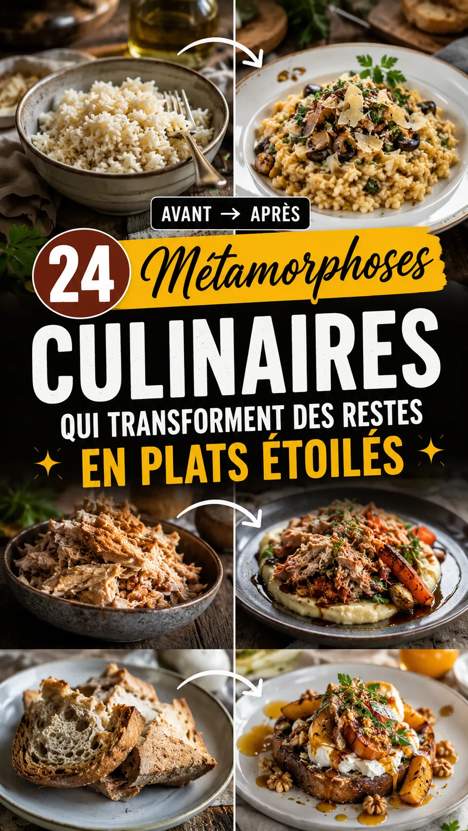 24 Métamorphoses Culinaires Qui Transforment Des Restes En Plats Étoilés
