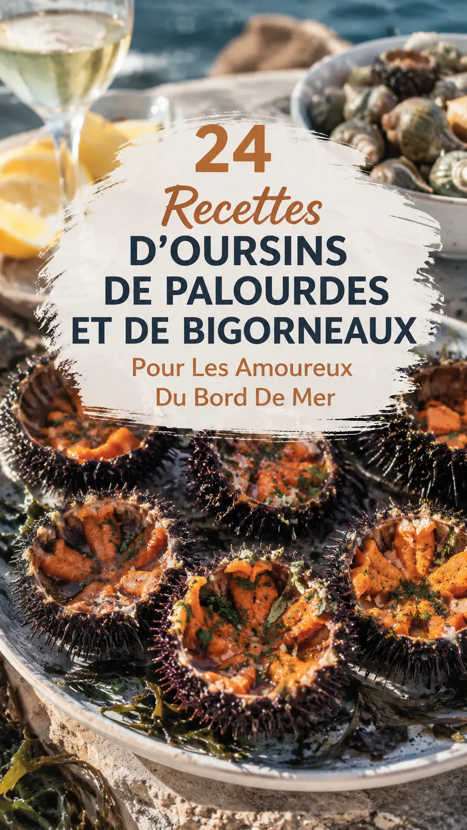 24 Recettes D'oursins De Palourdes Et De Bigorneaux Pour Les Amoureux Du Bord De Mer