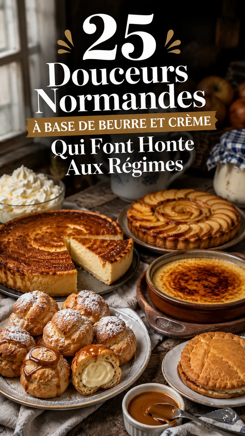 25 Douceurs Normandes À Base De Beurre Et Crème Qui Font Honte Aux Régimes