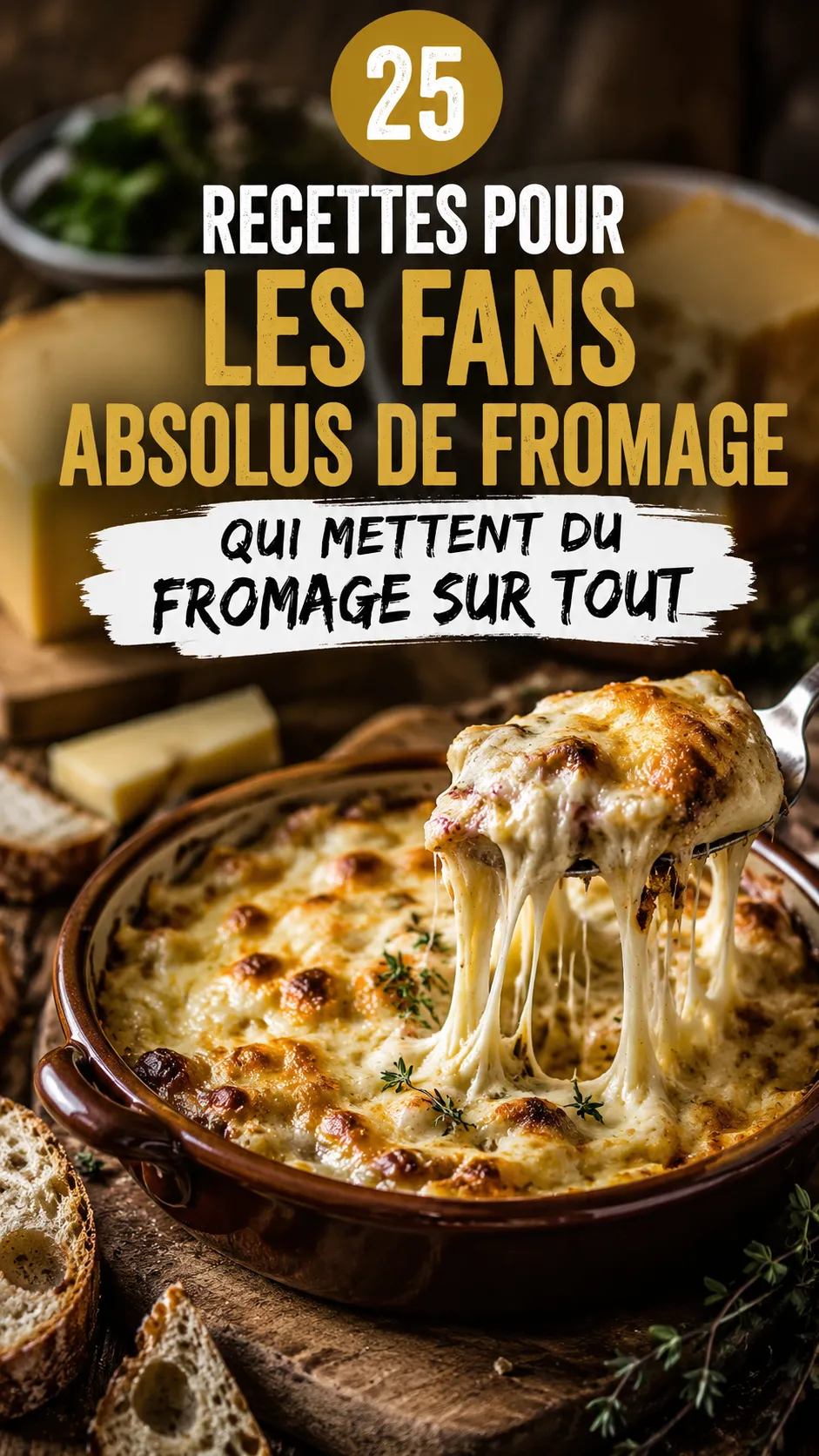 25 Recettes Pour Les Fans Absolus De Fromage Qui Mettent Du Fromage Sur Tout