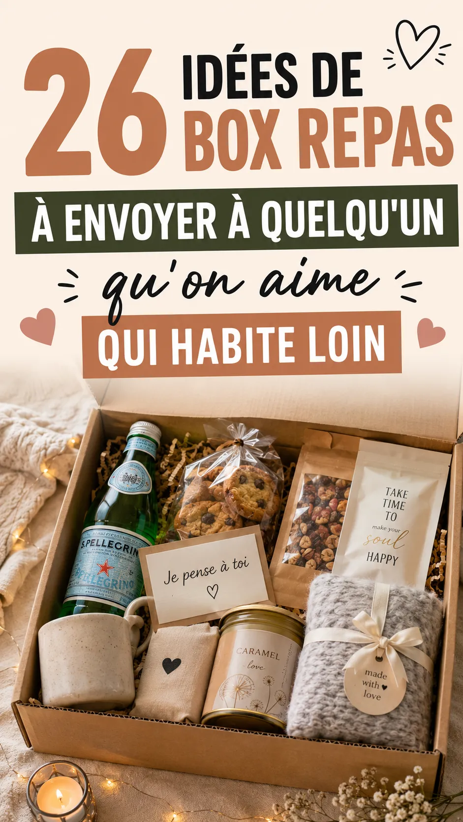 26 Idées De Box Repas À Envoyer À Quelqu'un Qu'on Aime Qui Habite Loin