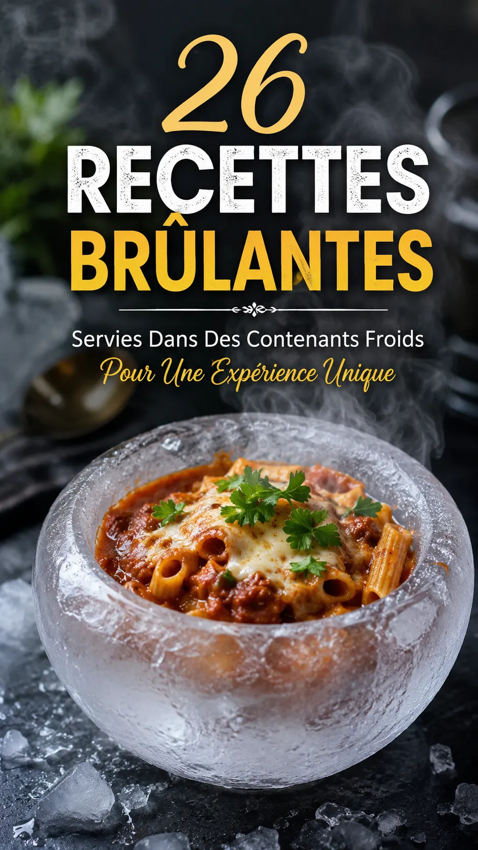 26 Recettes Brûlantes Servies Dans Des Contenants Froids Pour Une Expérience Unique