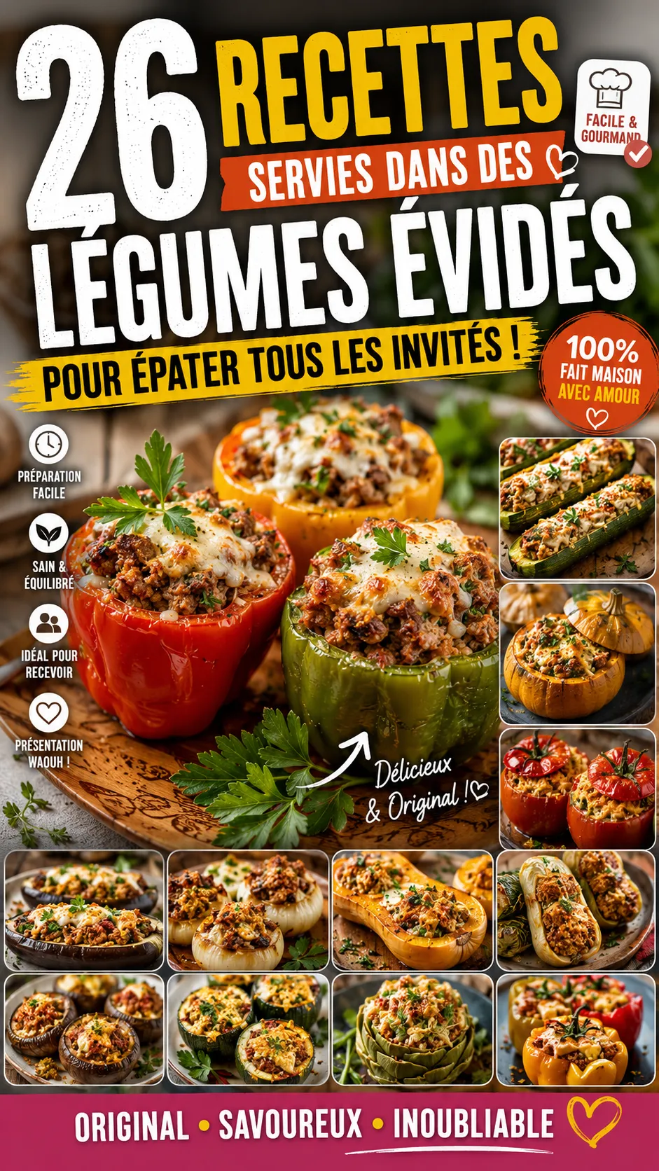 26 Recettes Servies Dans Des Légumes Évidés Pour Épater Tous Les Invités