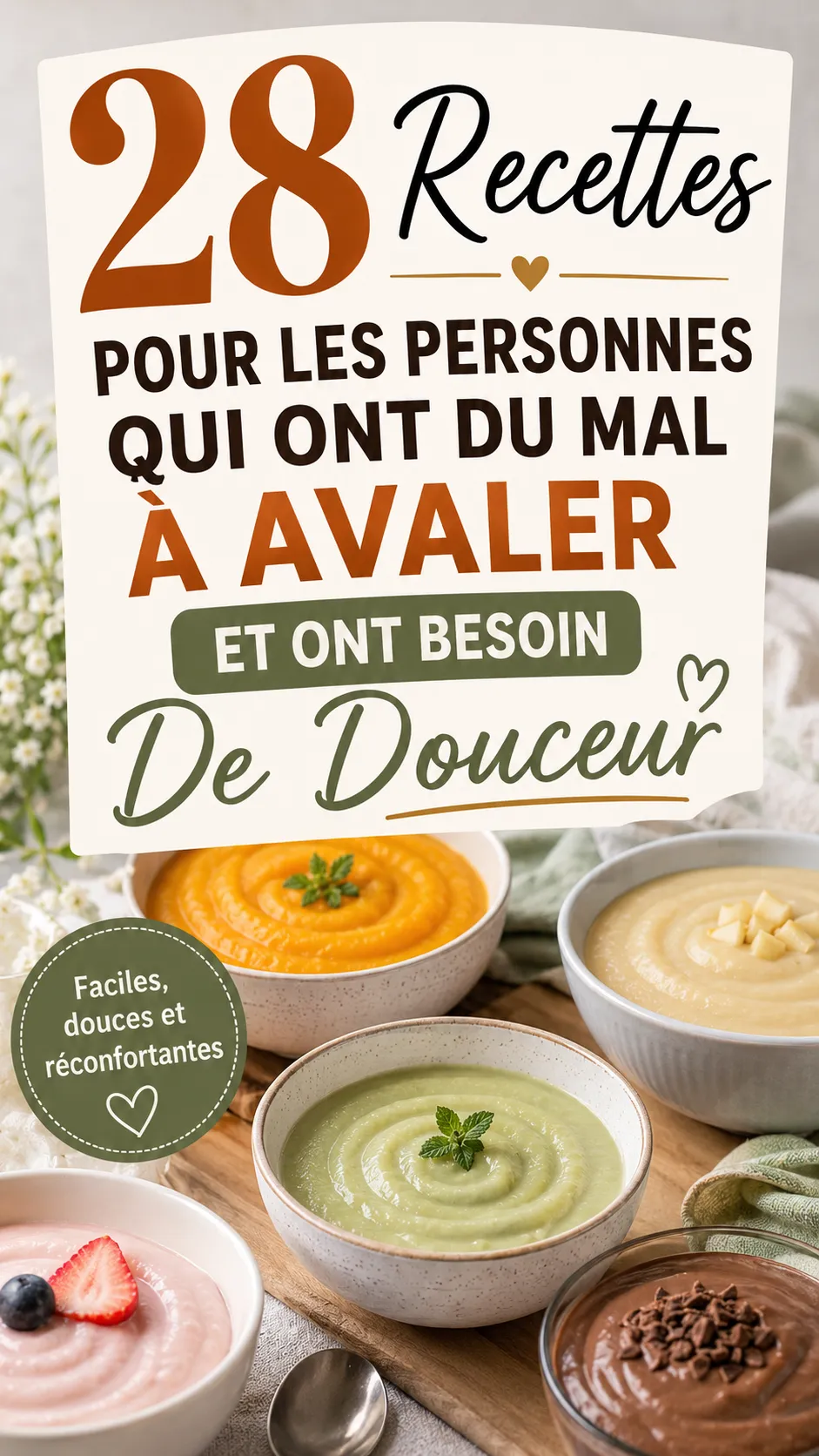 28 Recettes Pour Les Personnes Qui Ont Du Mal À Avaler Et Ont Besoin De Douceur