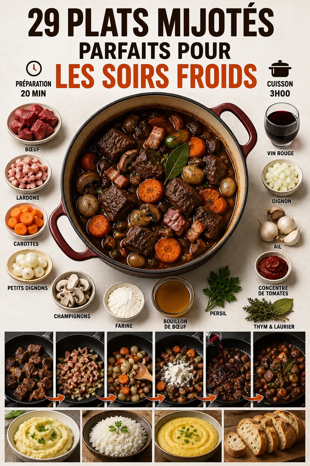 29 plats mijotés parfaits pour les soirs froids