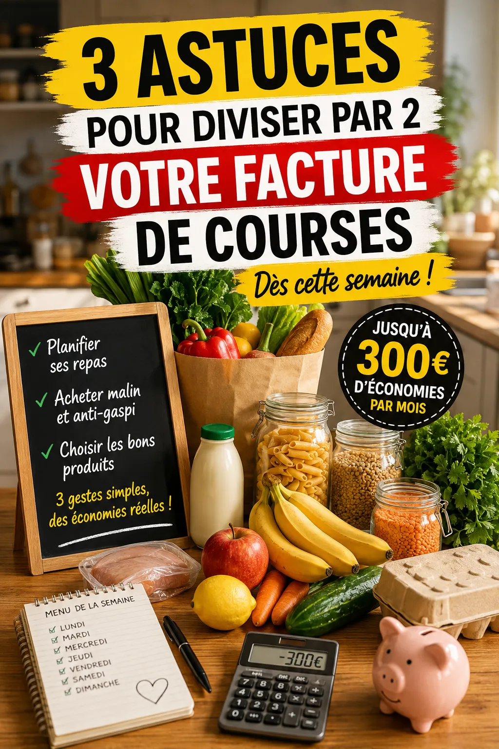 3 Astuces Pour Diviser Par 2 Votre Facture De Courses Dès Cette Semaine