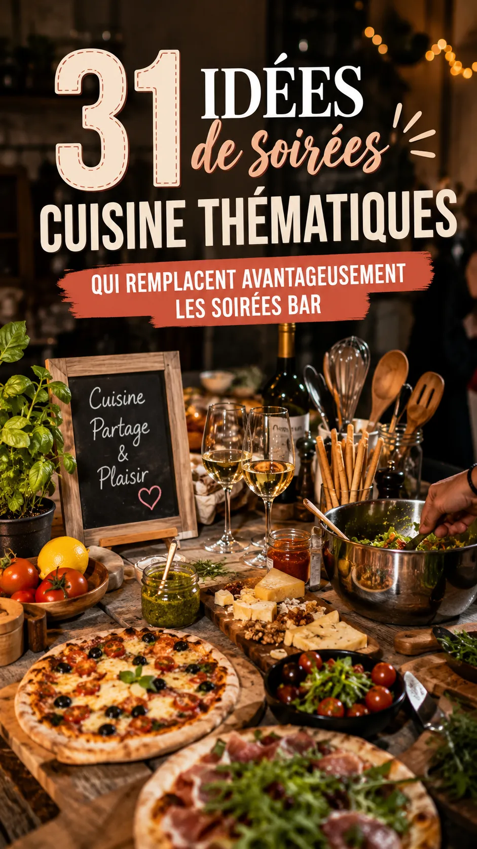 31 Idées De Soirées Cuisine Thématiques Qui Remplacent Avantageusement Les Soirées Bar