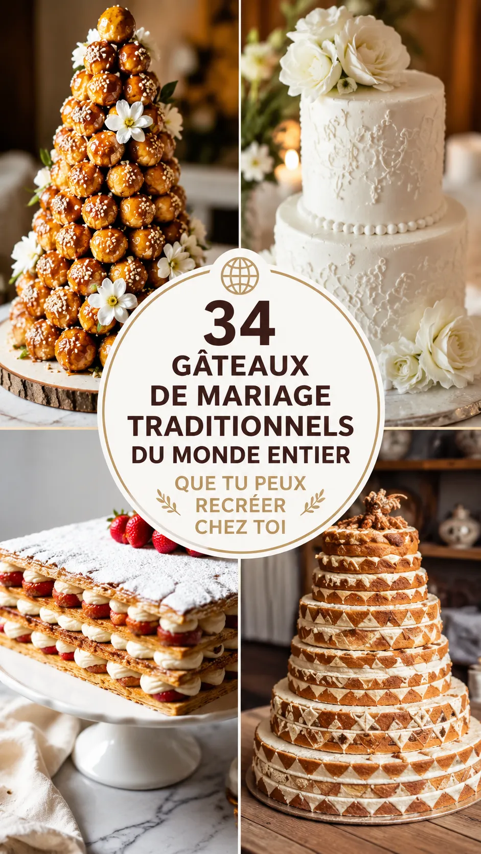 34 Gâteaux De Mariage Traditionnels Du Monde Entier À Recréer Chez Soi (recettes)