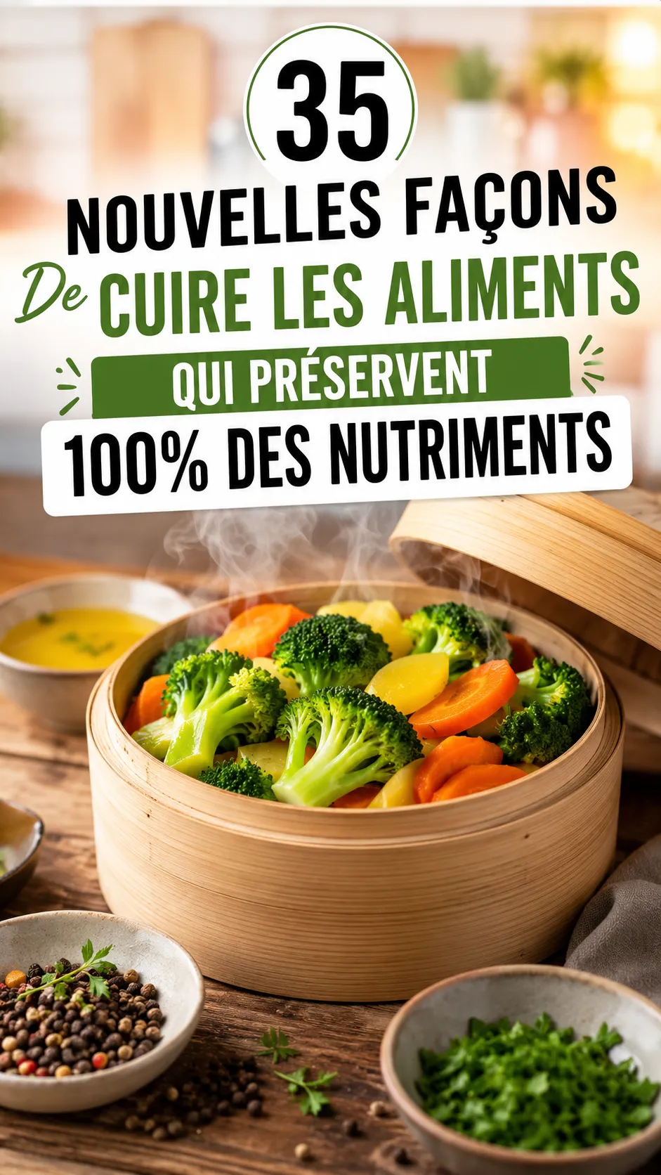 35 Nouvelles Façons De Cuire Les Aliments Qui Préservent 100% Des Nutriments