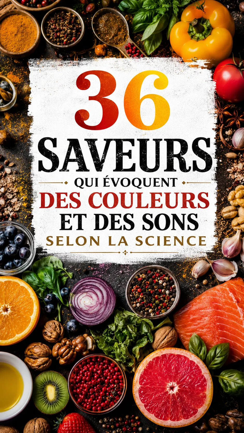 36 Saveurs Qui Évoquent Des Couleurs Et Des Sons Selon La Science
