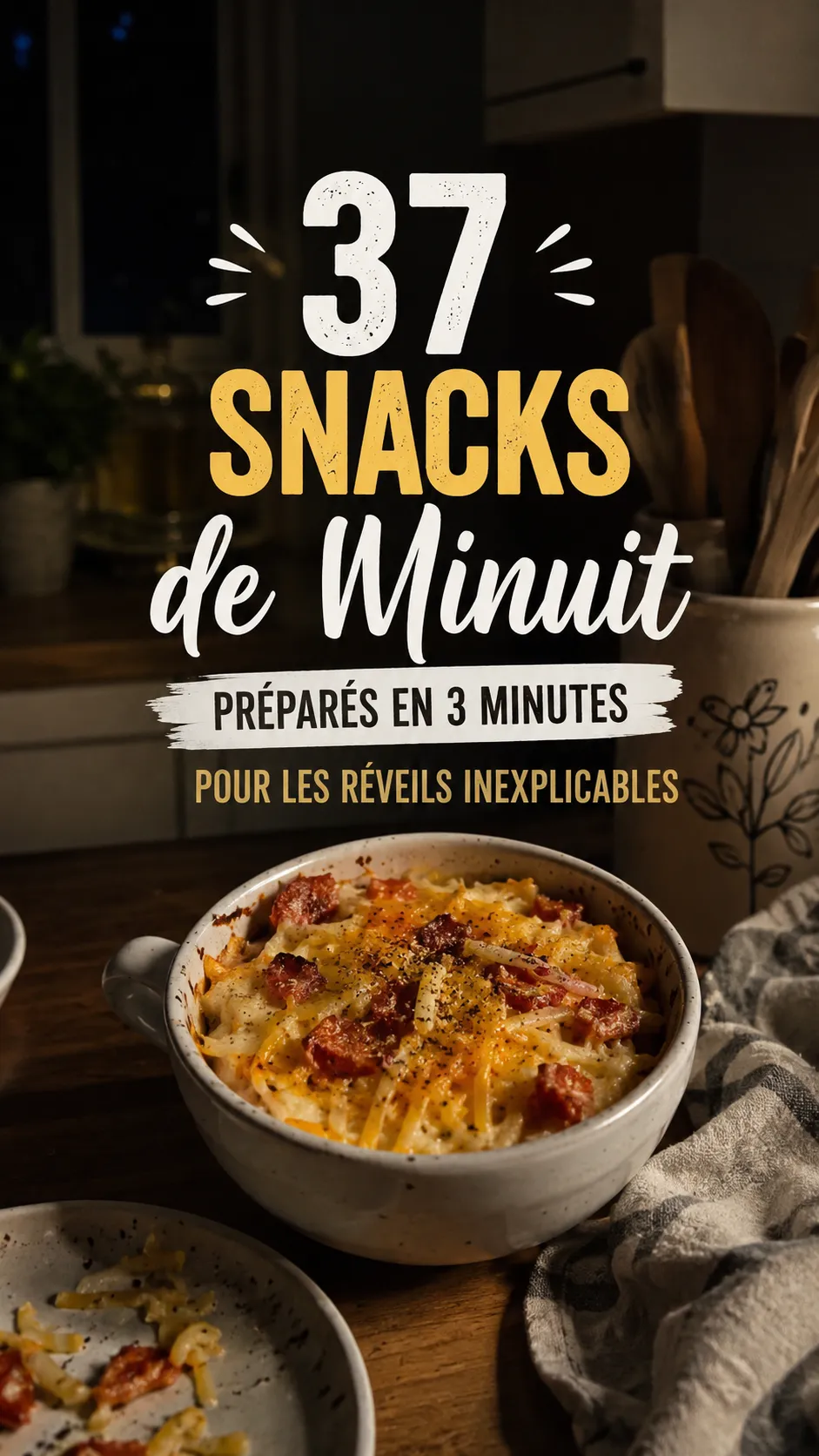 37 Snacks De Minuit Préparés En 3 Minutes Pour Les Réveils Inexplicables