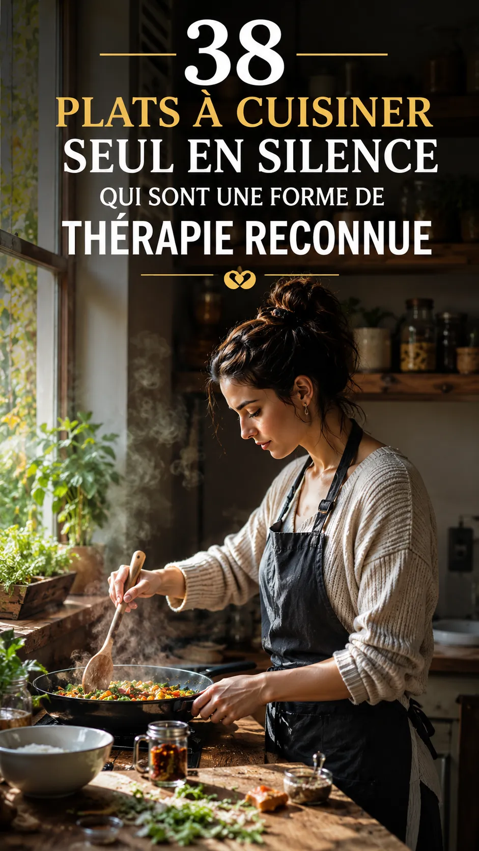 38 Plats À Cuisiner Seul En Silence — Une Forme De Thérapie Reconnue (recettes méditatives)