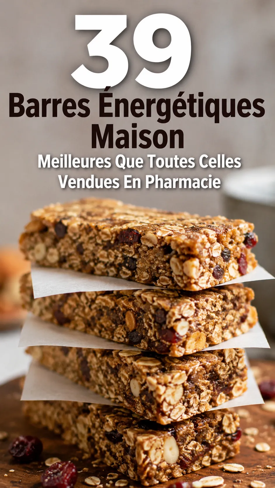 39 Barres Énergétiques Maison Meilleures Que Toutes Celles Vendues En Pharmacie