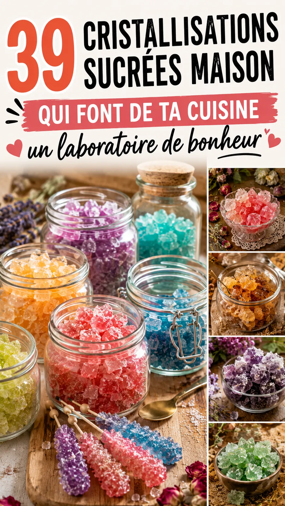 39 Cristallisations Sucrées Maison Qui Font De Ta Cuisine Un Laboratoire De Bonheur