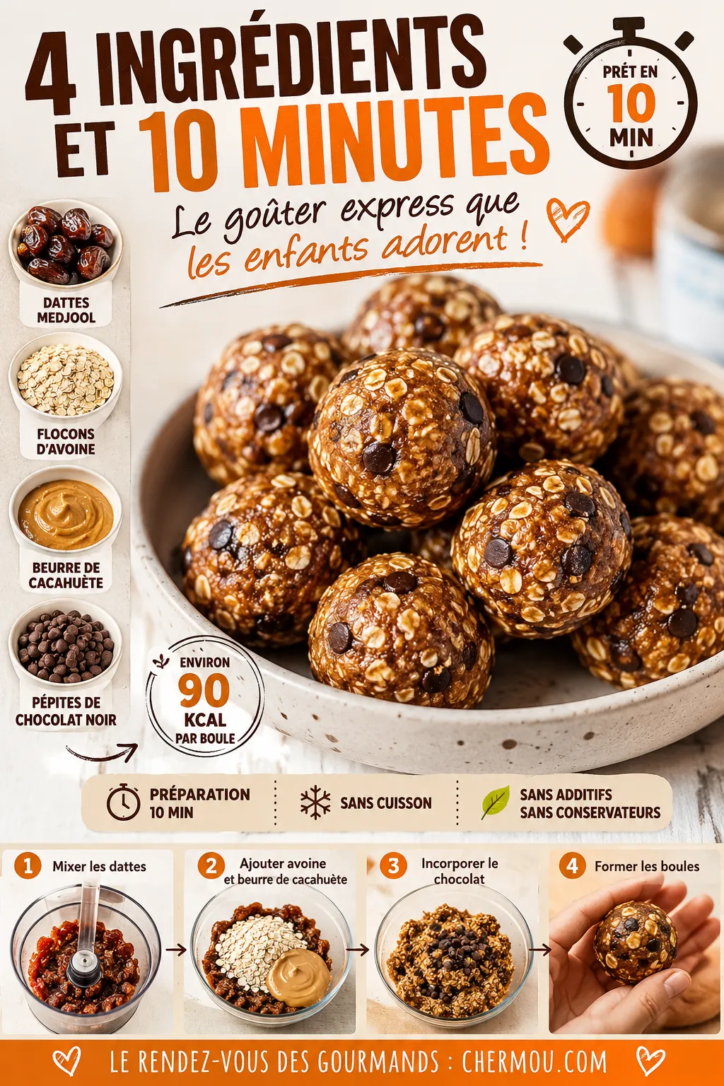4 Ingrédients Et 10 Minutes : Le Goûter Express Que Les Enfants Adorent