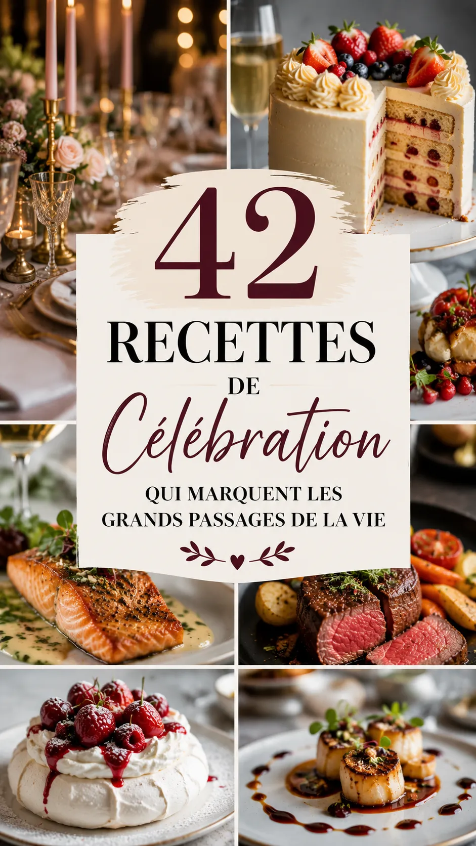 42 Recettes De Célébration Qui Marquent Les Grands Passages De La Vie