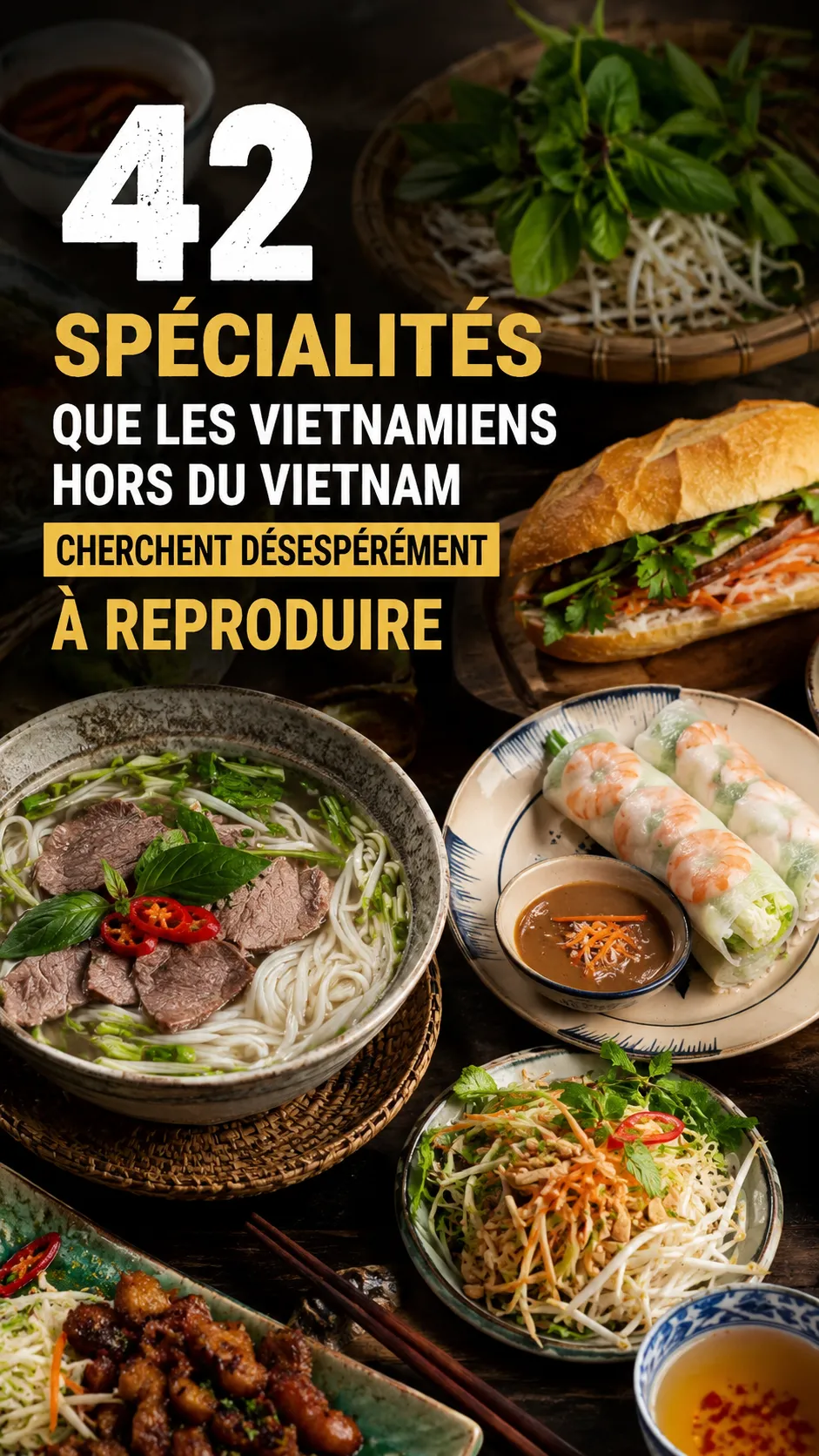 42 Spécialités Que Les Vietnamiens Hors Du Vietnam Cherchent Désespérément À Reproduire