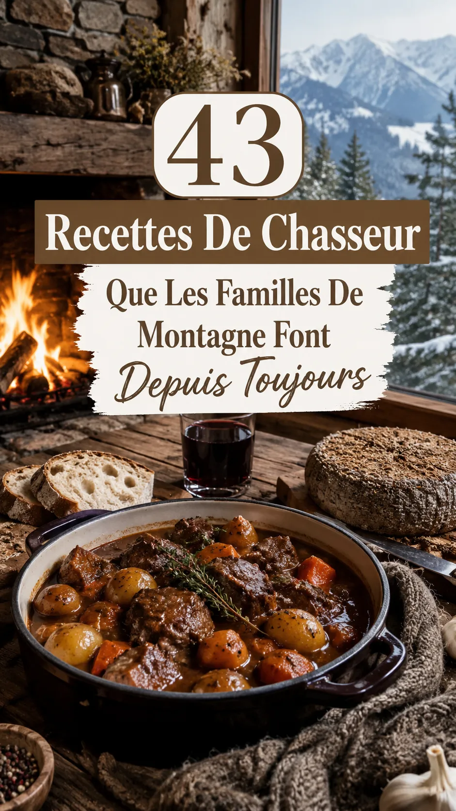 43 Recettes De Chasseur (gibier) Que Les Familles De Montagne Cuisinent Depuis Toujours