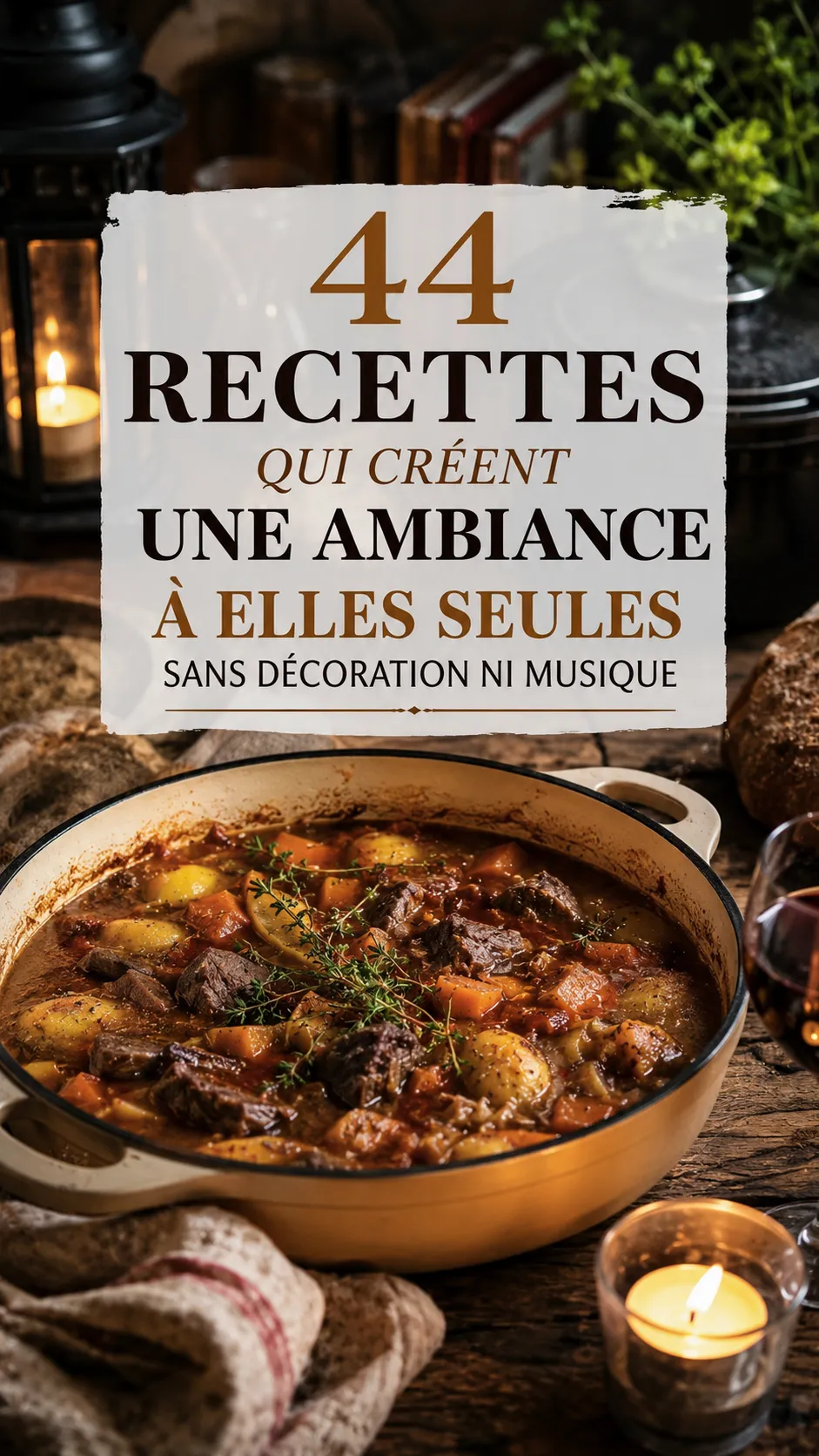 44 Recettes Qui Créent Une Ambiance À Elles Seules Sans Décoration Ni Musique