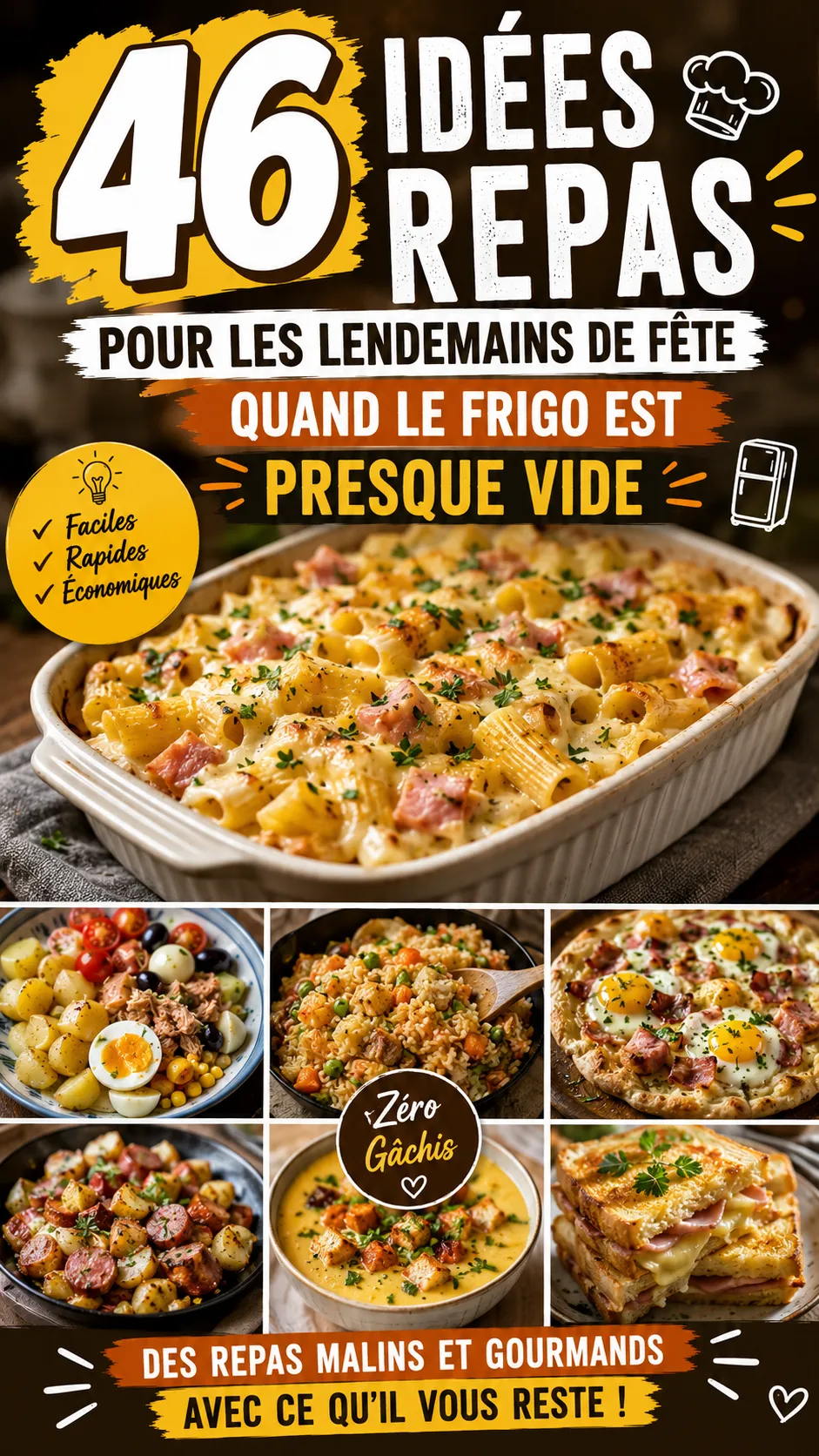 46 Idées Repas Pour Les Lendemains De Fête Quand Le Frigo Est Presque Vide
