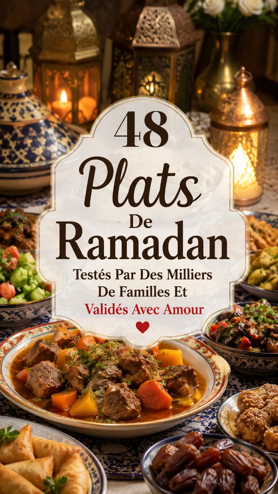 48 Plats De Ramadan Testés Par Des Milliers De Familles Et Validés Avec Amour