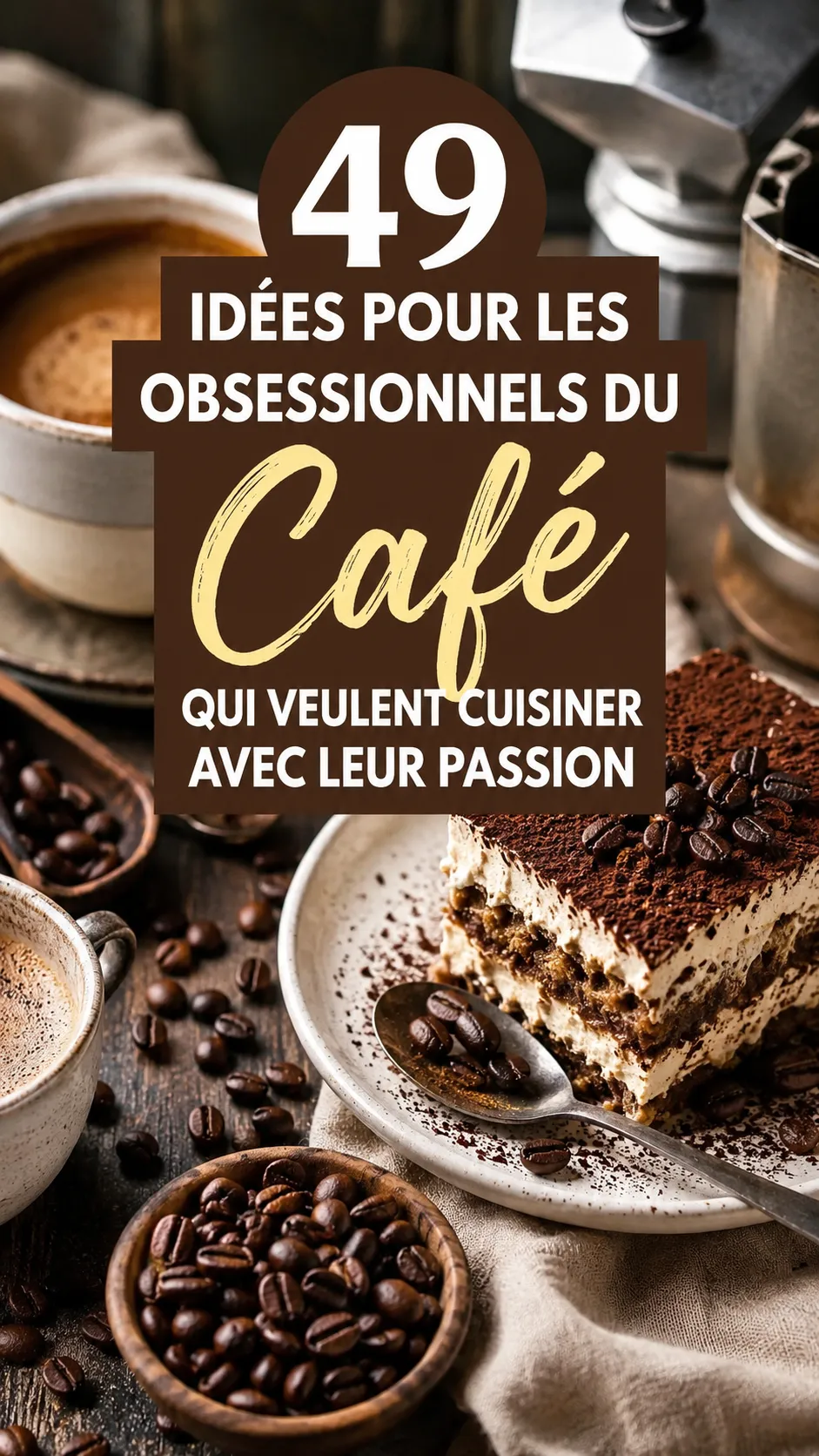 49 Idées Pour Cuisiner Avec Le Café (brownie, steak rub, tiramisu, granité, glace)