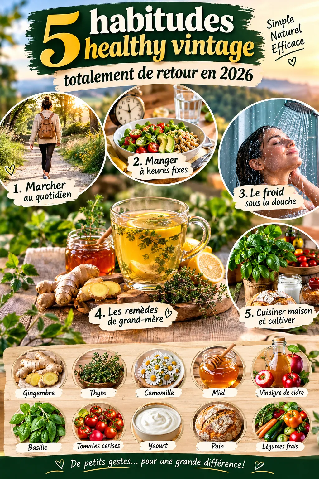 5 habitudes healthy vintage totalement de retour en 2026
