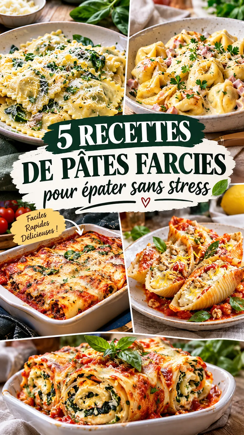 5 recettes de pâtes farcies pour épater sans stress