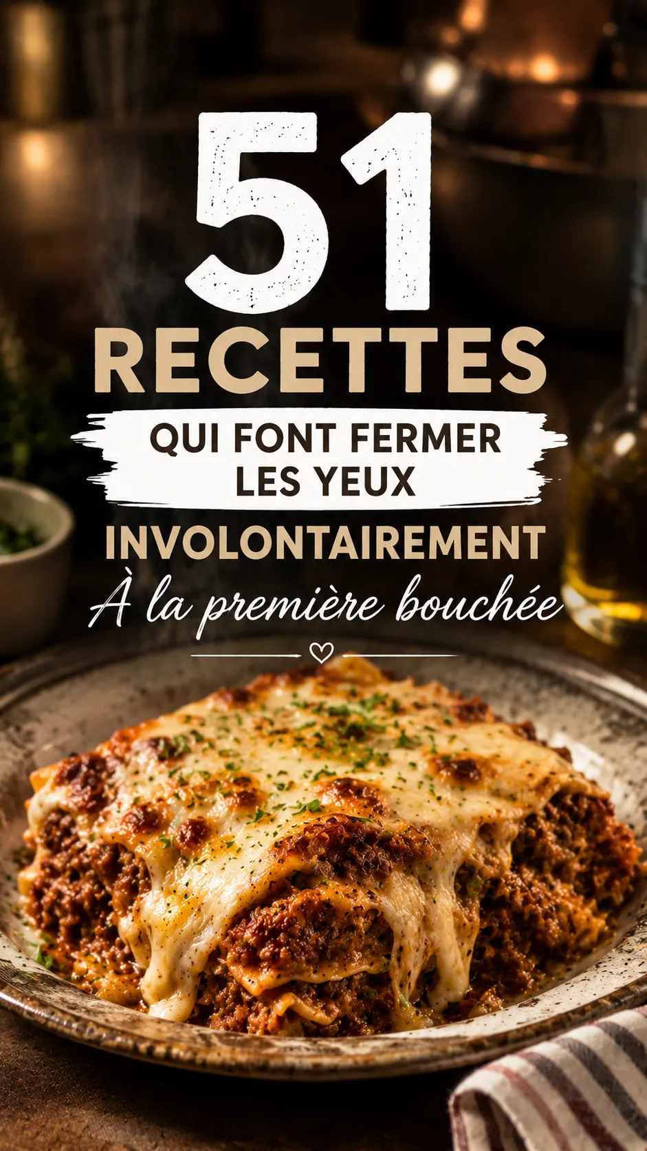 51 Recettes Qui Font Fermer Les Yeux À La Première Bouchée (plaisir garanti)