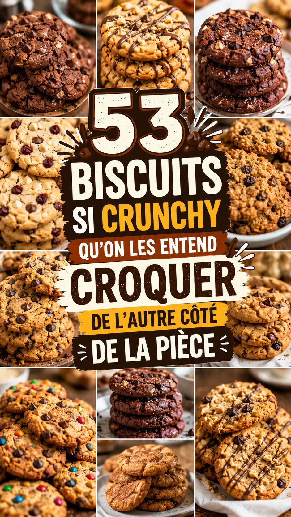 53 Biscuits Si Crunchy Qu'on Les Entend Croquer De L'autre Côté De La Pièce